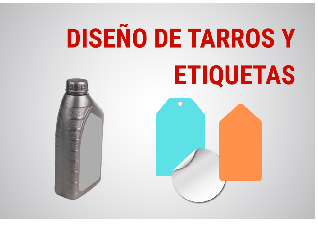 diseno de tarros y etiquetas